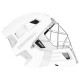 ZONE Goalie Mask Upgrade White/Silver