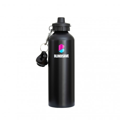 BLINDSAVE Bottle black AL 750 ml